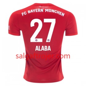 FC Bayern München Fodboldtrøjer David Alaba 27 Hjemmebanesæt 2019/20 Kort ærmer